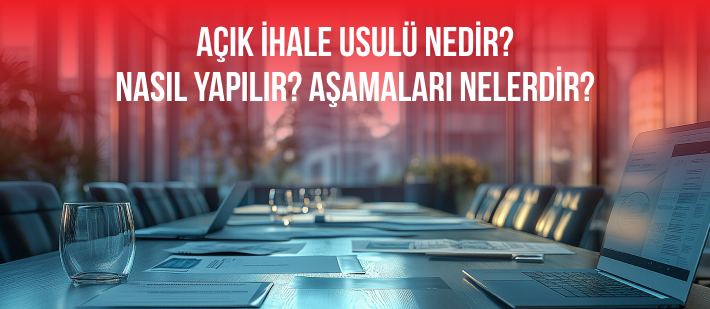Açık İhale Usulü Nedir? Nasıl Yapılır? Aşamaları Nelerdir?